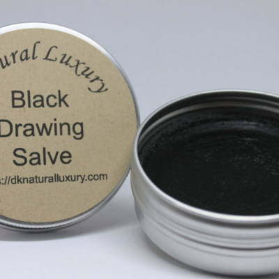 Black Drawing Salve, Splinter Remover, Acne Solution