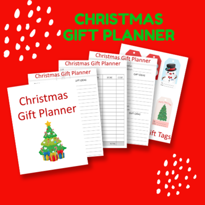 Christmas Gift Planner - Printable