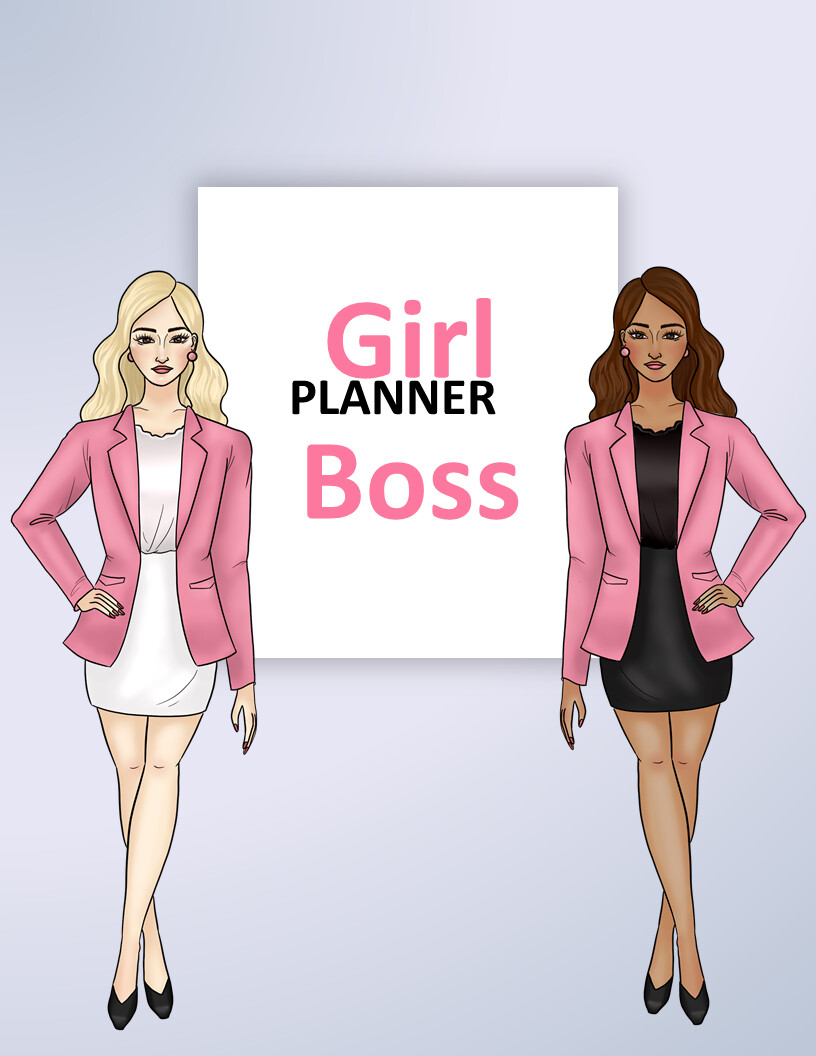 Planner Girl Boss - Best for working moms and entrepreneurs