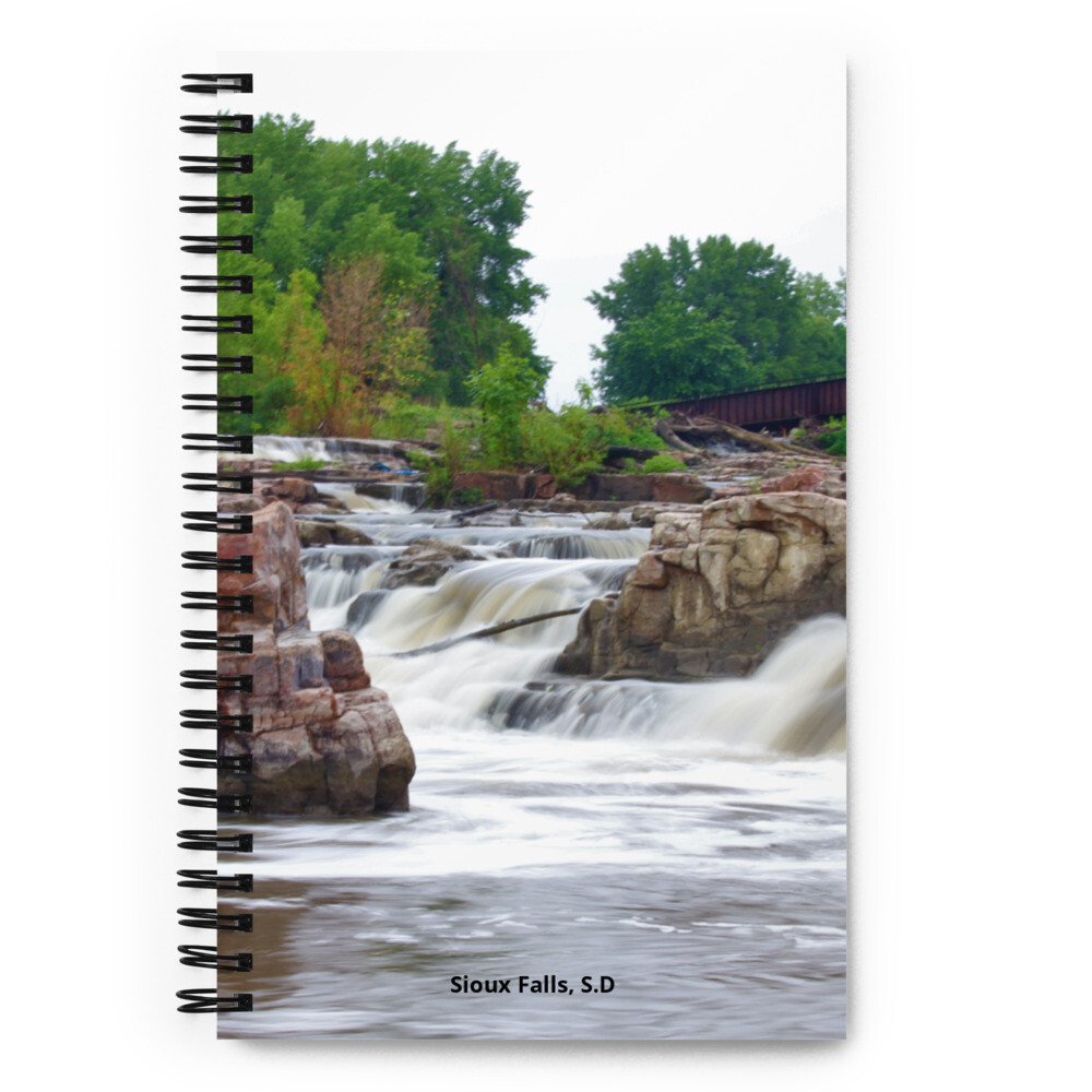 Falls Park Spiral notebook