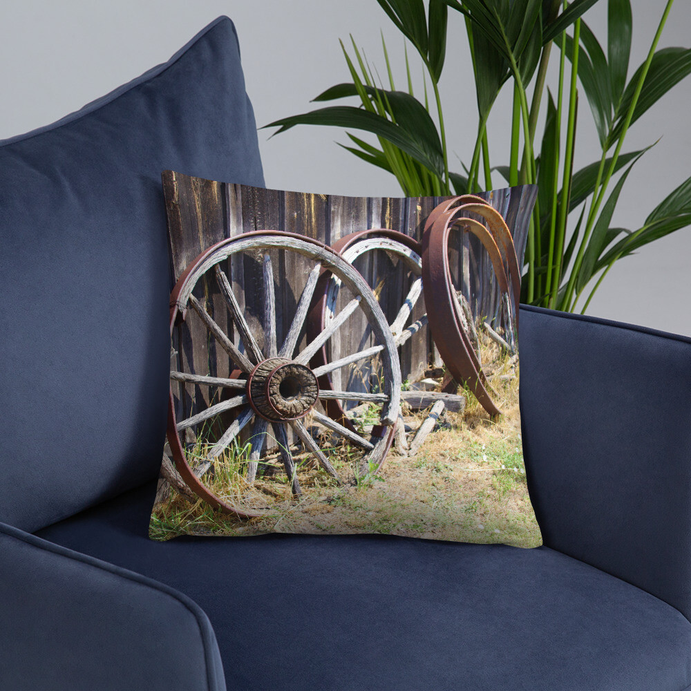Wheels of Time Soft Decorator Pillow