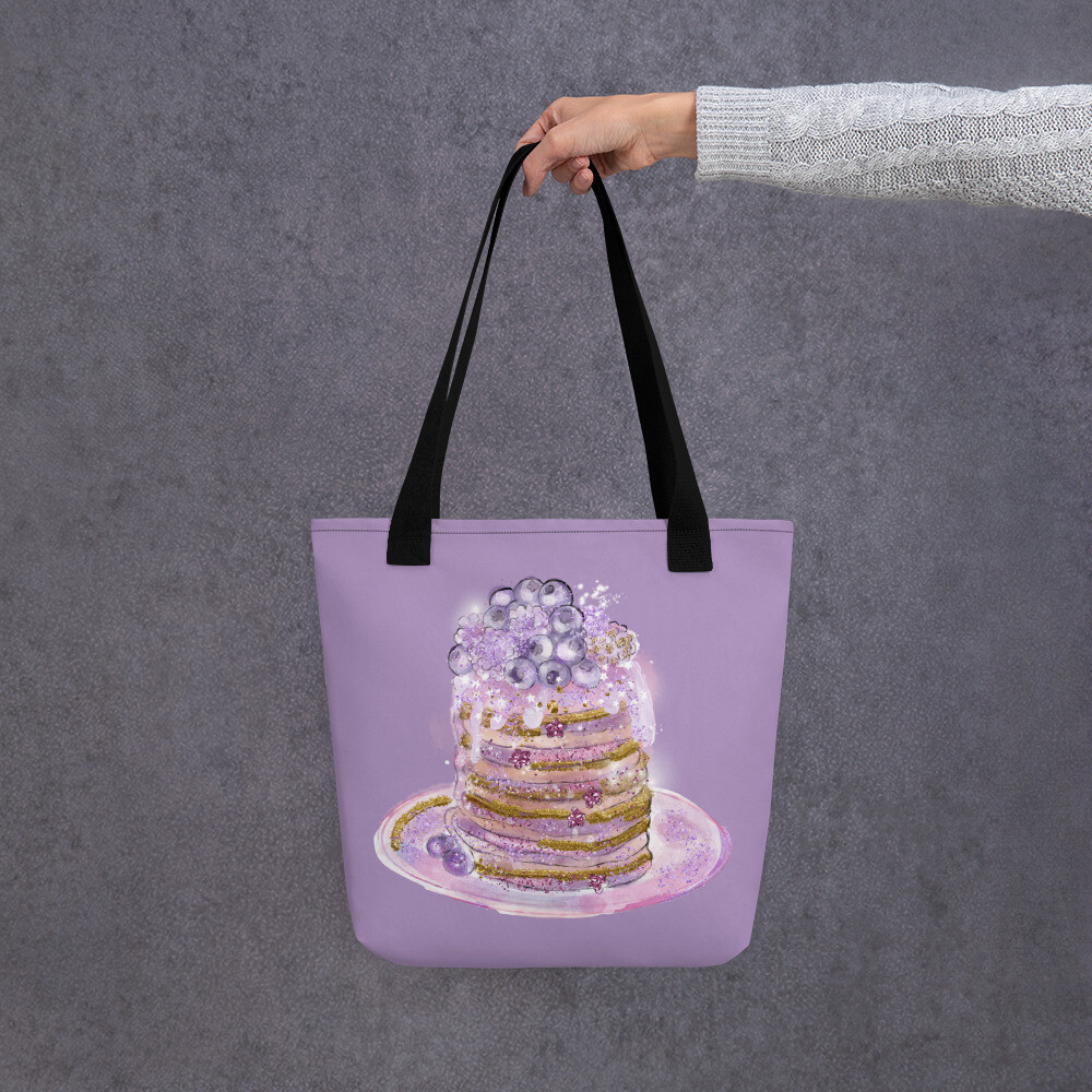 Blueberry Pancake Tote Bag