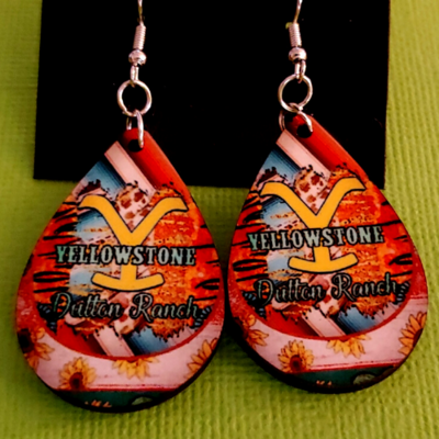 Yellowstone Dutton Ranch Earrings