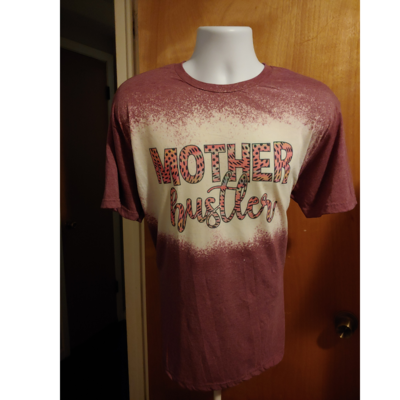 Mother Hustler bleached T-shirt