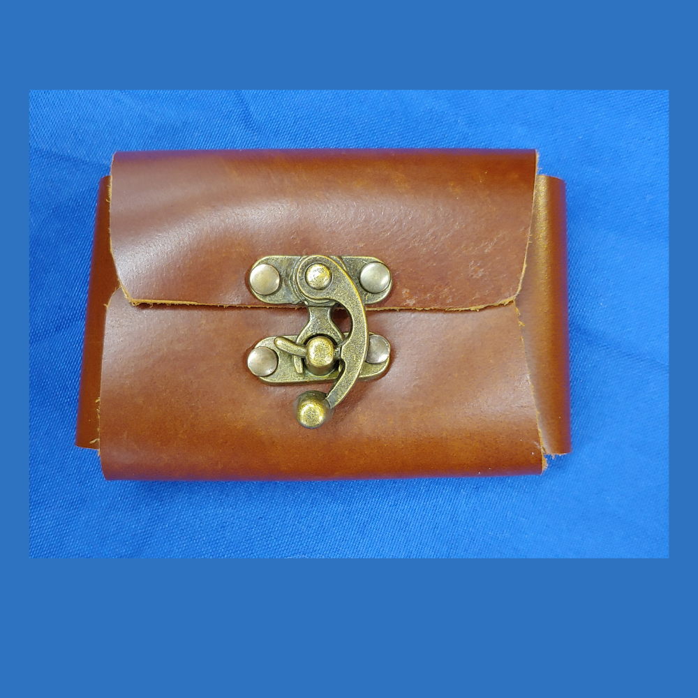 Business Card Holder Genuine Leather