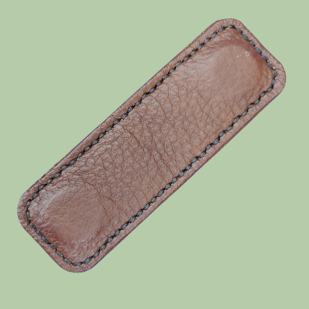 Brown on Brown Chrome Tanned Money Clip