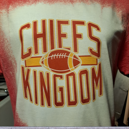 Chiefs Kingdom bleached T-shirt