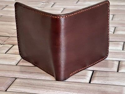 Mahogany Dyed Leather Wallet