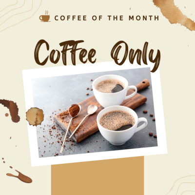 Artisanal Coffee Monthly Subscription Box