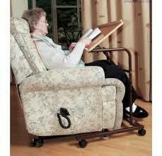 Economy Over Chair Table - Adj Height with Tilt