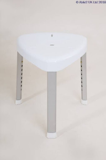 ATLANTIS CORNER SHOWER STOOL