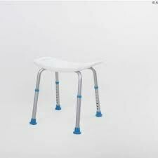 ATLANTIS CONTOUR SHOWER STOOL W/O BACK