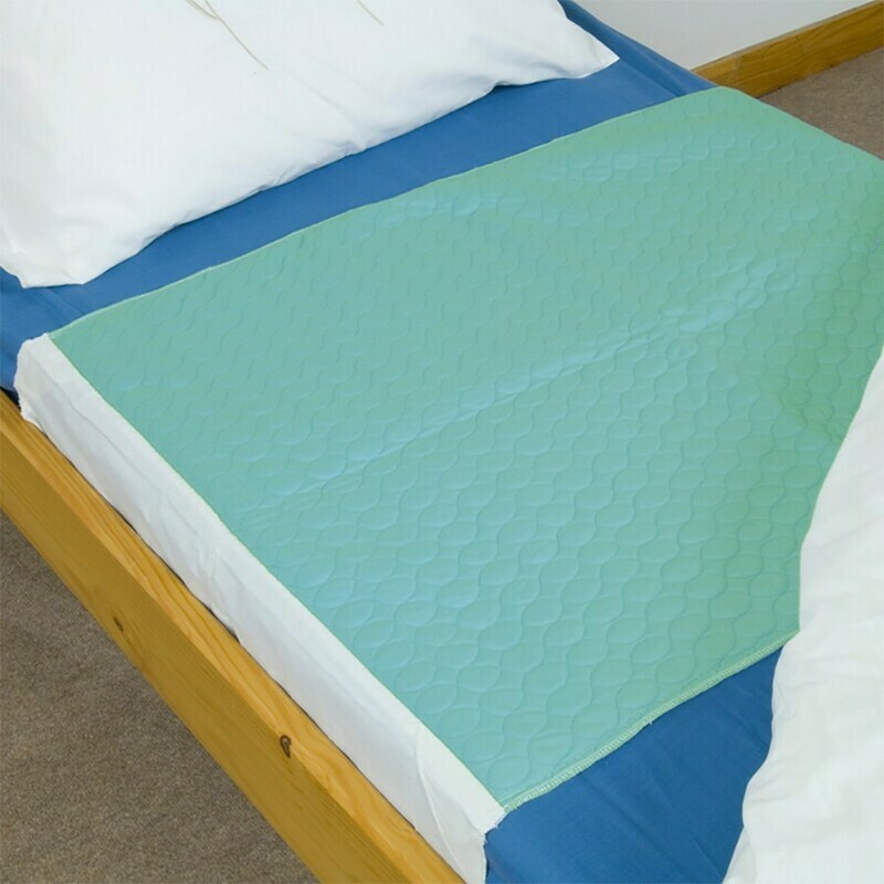KYLIE BED PAD - 139 X 91CM - BLUE