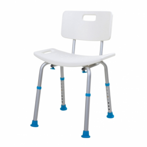 SHOWER STOOL WITH BACK