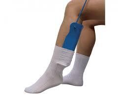 SOCK ASSIST WITH TWO CORD HANDLES