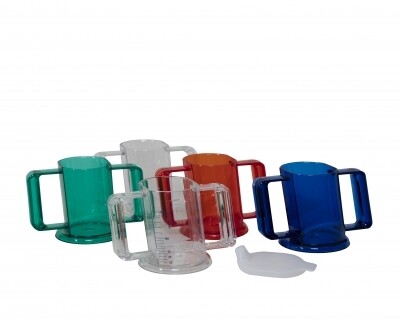 Handycup and lid - blue or red