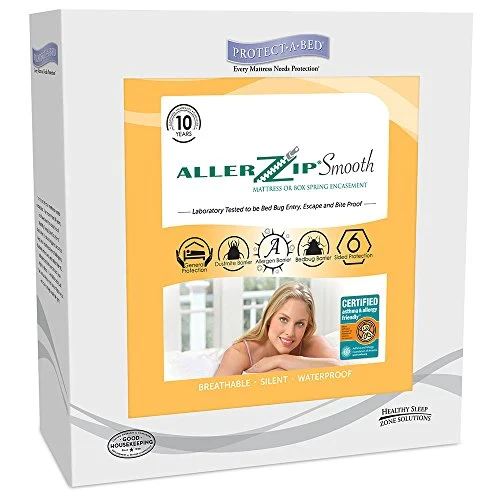 Waterproof Mattress Cover - ALLERZIP - SINGLE