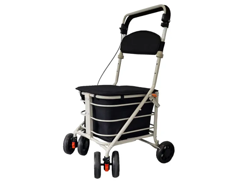 Shopping Trolley with Seat and brake bar