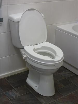 Raised Toilet Seat With Lid - 2