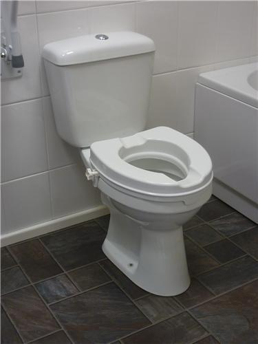 Raised Toilet Seat Without Lid 4"