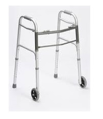 Drive Medical Folding Walking Frame With Wheels