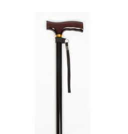 Adjustable Walking Sticks - Folding - black 31-35"