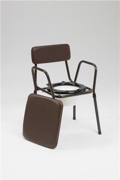 Stacking Commode Height Adjustable