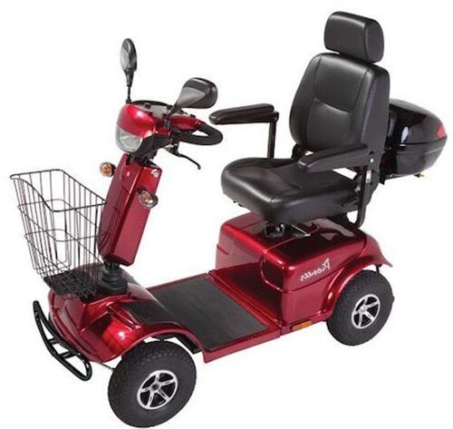 Rascal Pioneer Mobility Scooter - Red Avail to order