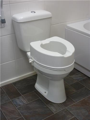 Raised Toilet Seat Without Lid 6"