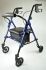 Lightweight Compact Aluminium Rollator-seat height adjustable
