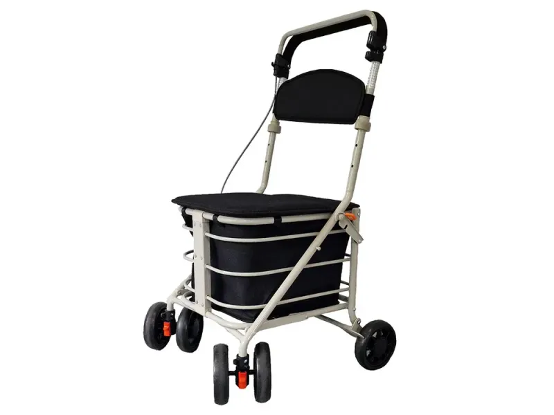 Shopping Trolley with Seat and brake bar Shopping Trolley with Seat and brake bar