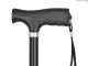 Folding Walking Stick - Black Long