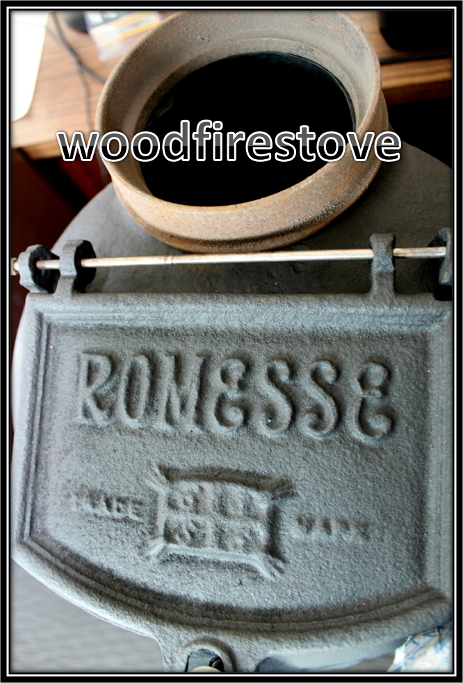 Reconditioned Romesse Original Cast Iron PATIO Wood Fired Stove