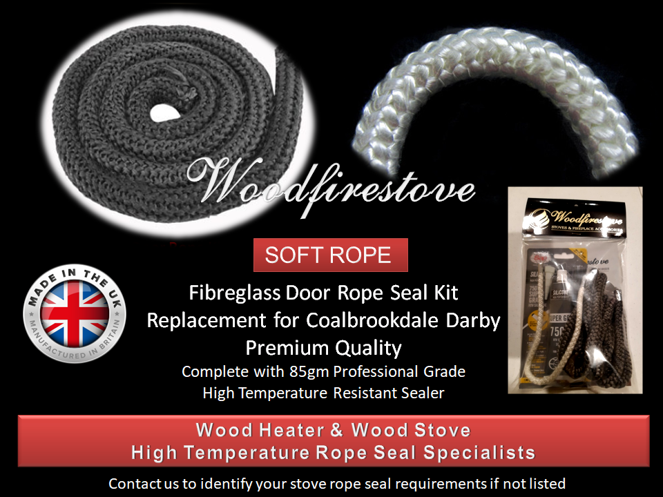 Coalbrookdale Darby Door Rope Seal Replacement Kit