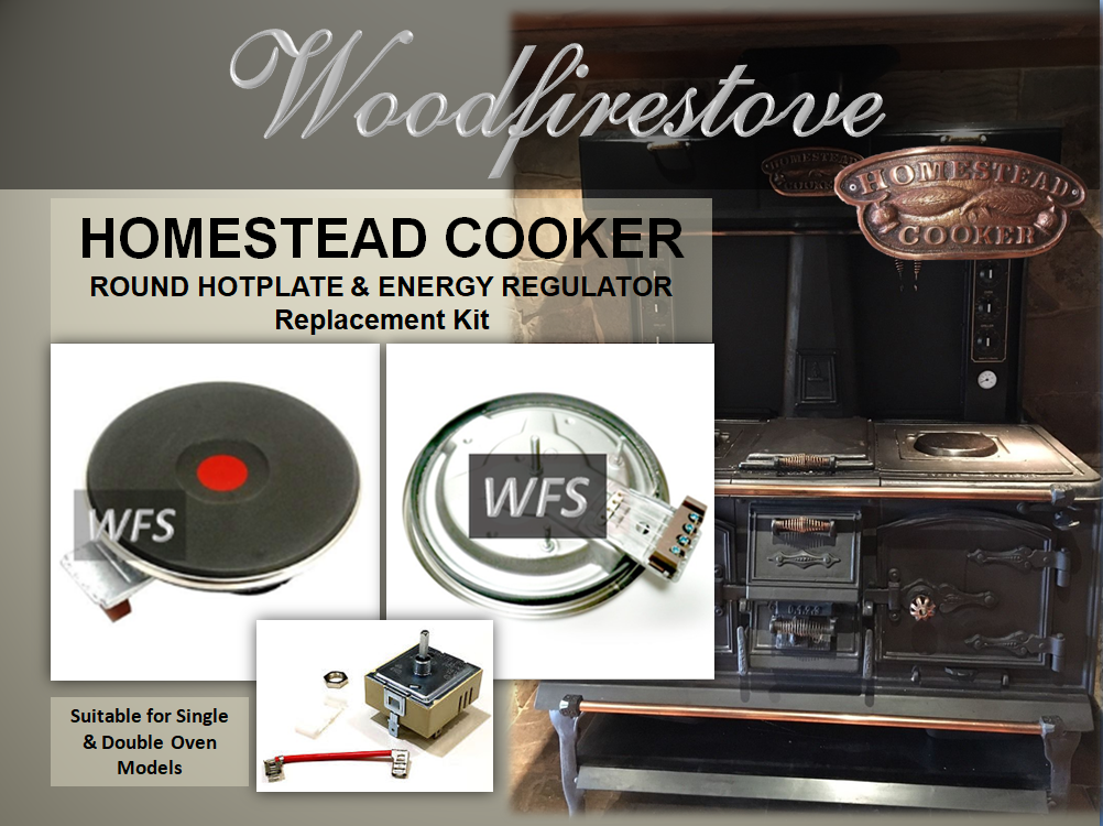 HOMESTEAD COOKER - ROUND HOTPLATE and Energy Regulator Kit - to suit Models WE1 & WE2