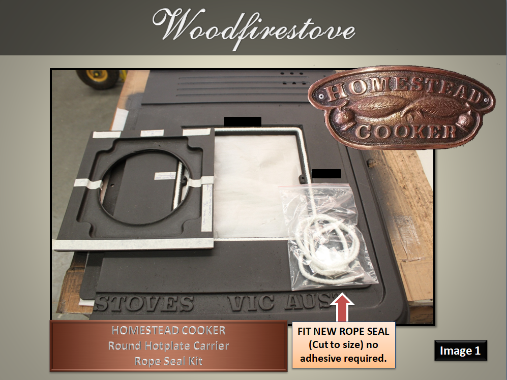 HOMESTEAD COOKER - Round Hotplate Element CARRIER Replacement Rope (to suit Models WE1 & WE2)