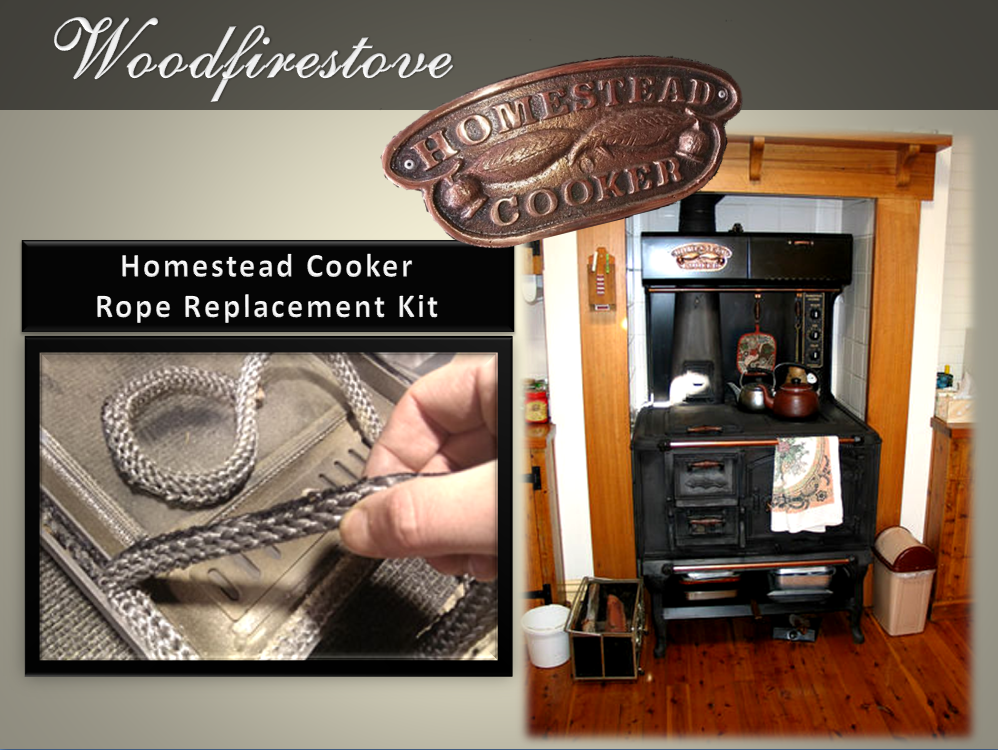 HOMESTEAD COOKER  (WE101) SINGLE OVEN ROPE REPLACEMENT KIT - to suit Models WE1