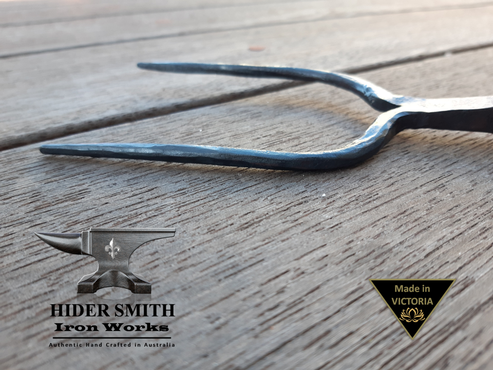 Sebire AUTHENTIC HAND MADE FIREPLACE MARSHMELLOW ROASTER Wrought Iron *Australian Made