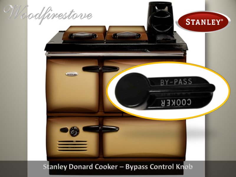 STANLEY DONARD WOOD STOVE Bypass Control / Oven Damper Knob