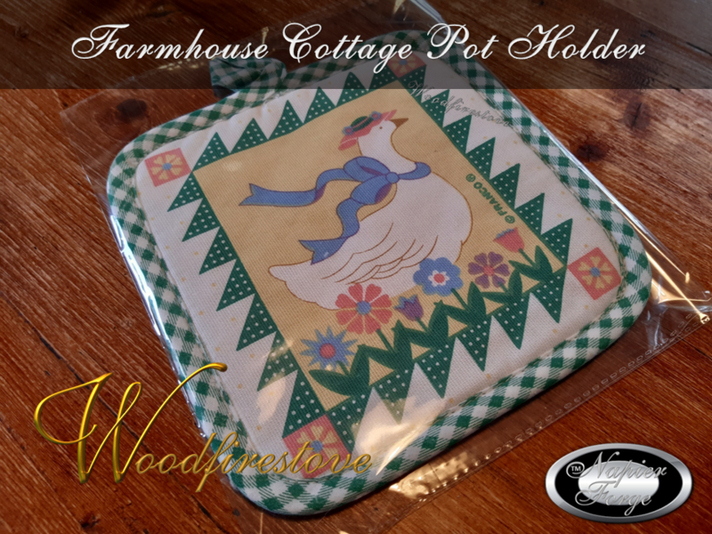 Farmhouse Cottage Pot Holder - Franco Goose