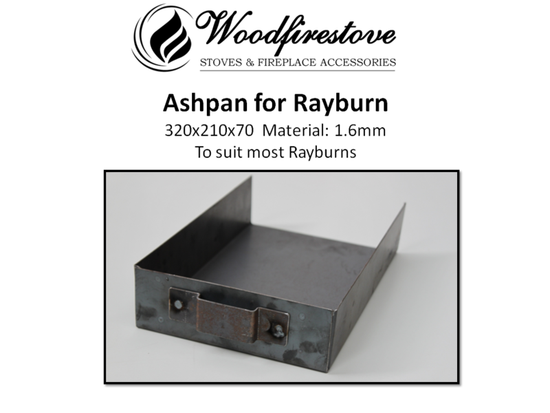 ASH PAN for RAYBURN No 1 / No 2 / No 3 / Royal - 1.6mm steel - ASHPANS *Free Shipping Australia