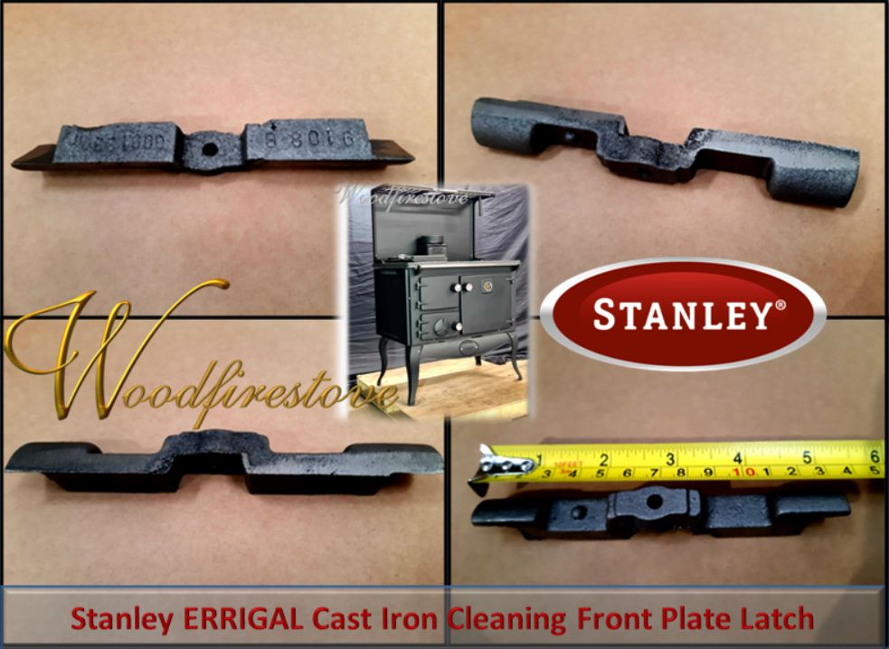 STANLEY ERRIGAL Cast Iron CLEANING FRONT PLATE LATCH