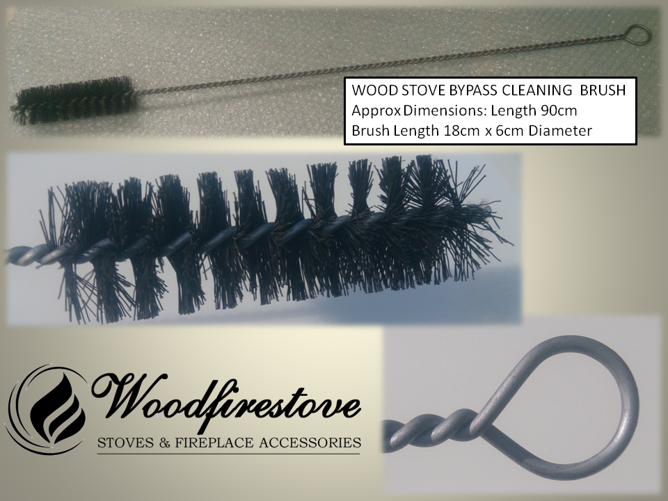 WOOD STOVE BYPASS CLEANING  BRUSH - Universal