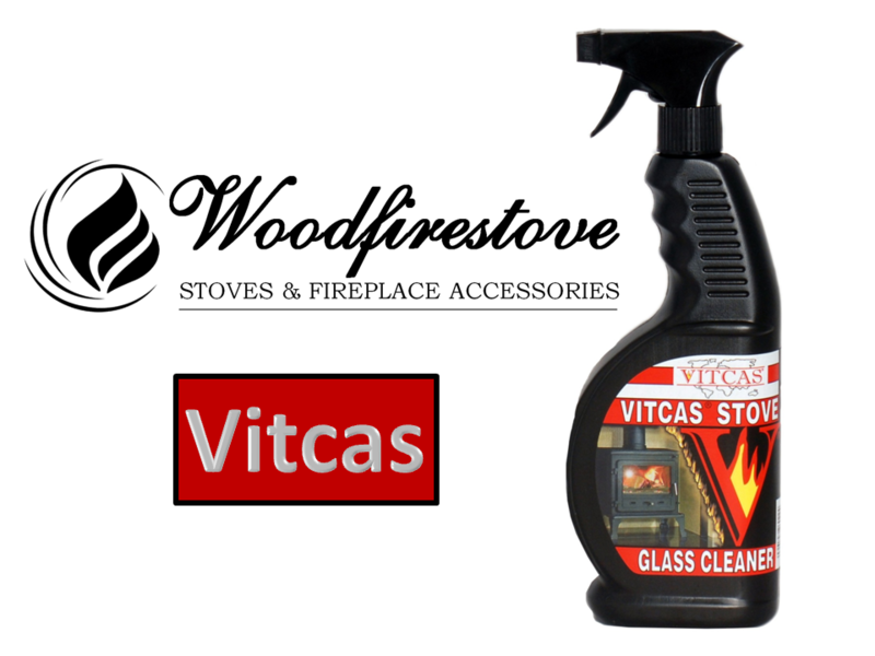VITCAS - WOOD HEATER / STOVE Glass Cleaner (650ML Pump) Premium from UK