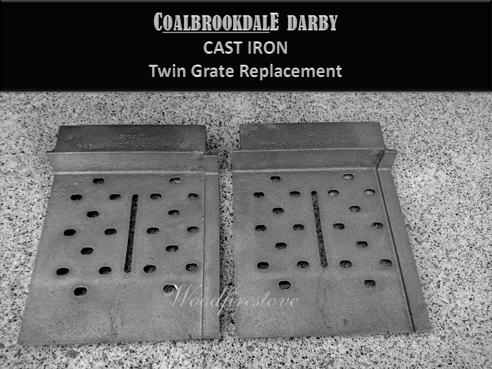 Suits Coalbrookdale Darby Grate Set CAST IRON Heavy Duty Replacement