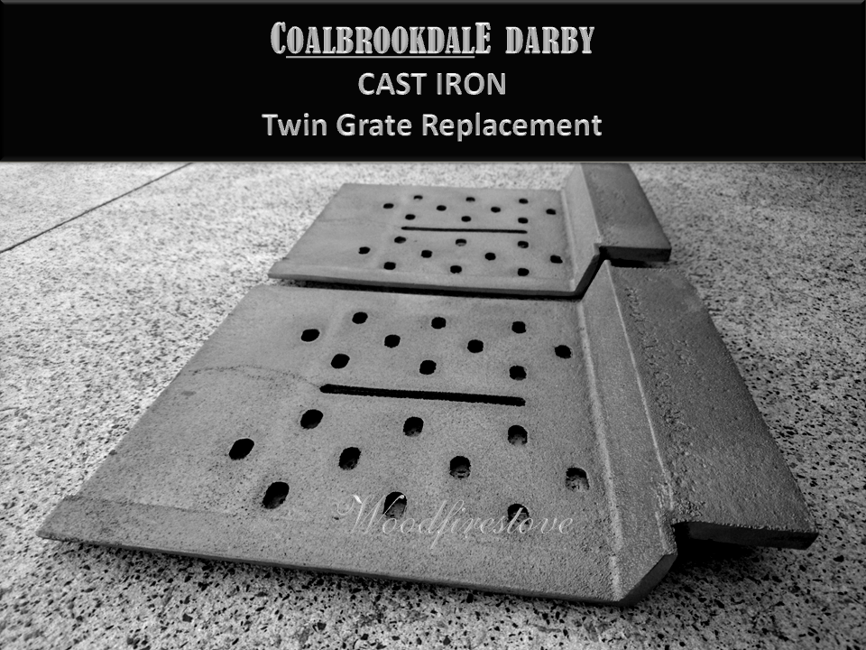Suits Coalbrookdale Darby Grate Set CAST IRON Heavy Duty Replacement