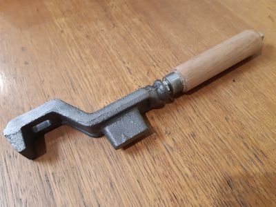 Coalbrookdale Darby / Severn Operating Tool CAST IRON Heavy Duty