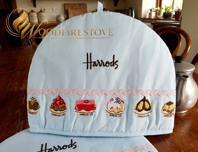 Harrods Tea Cosy  - Classic Cup Cakes Embroidered