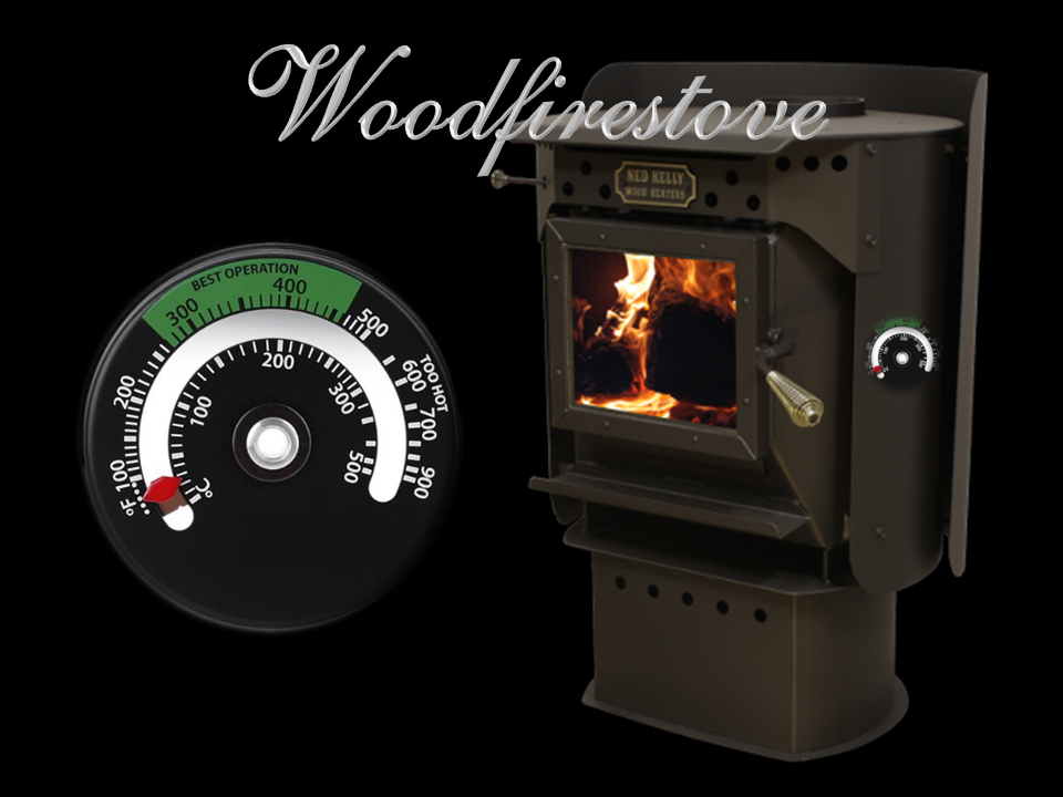 Wood Heater Wood Stove Magnetic Temperature Thermometer Temperature Gauge B & G