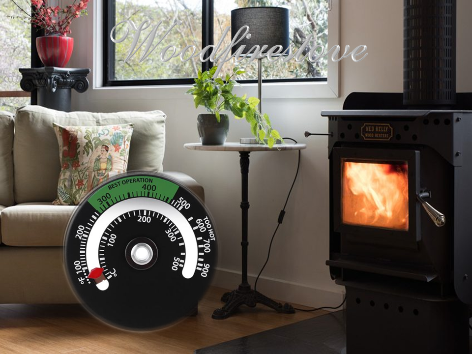 Wood Heater Wood Stove Magnetic Temperature Thermometer Temperature Gauge B & G